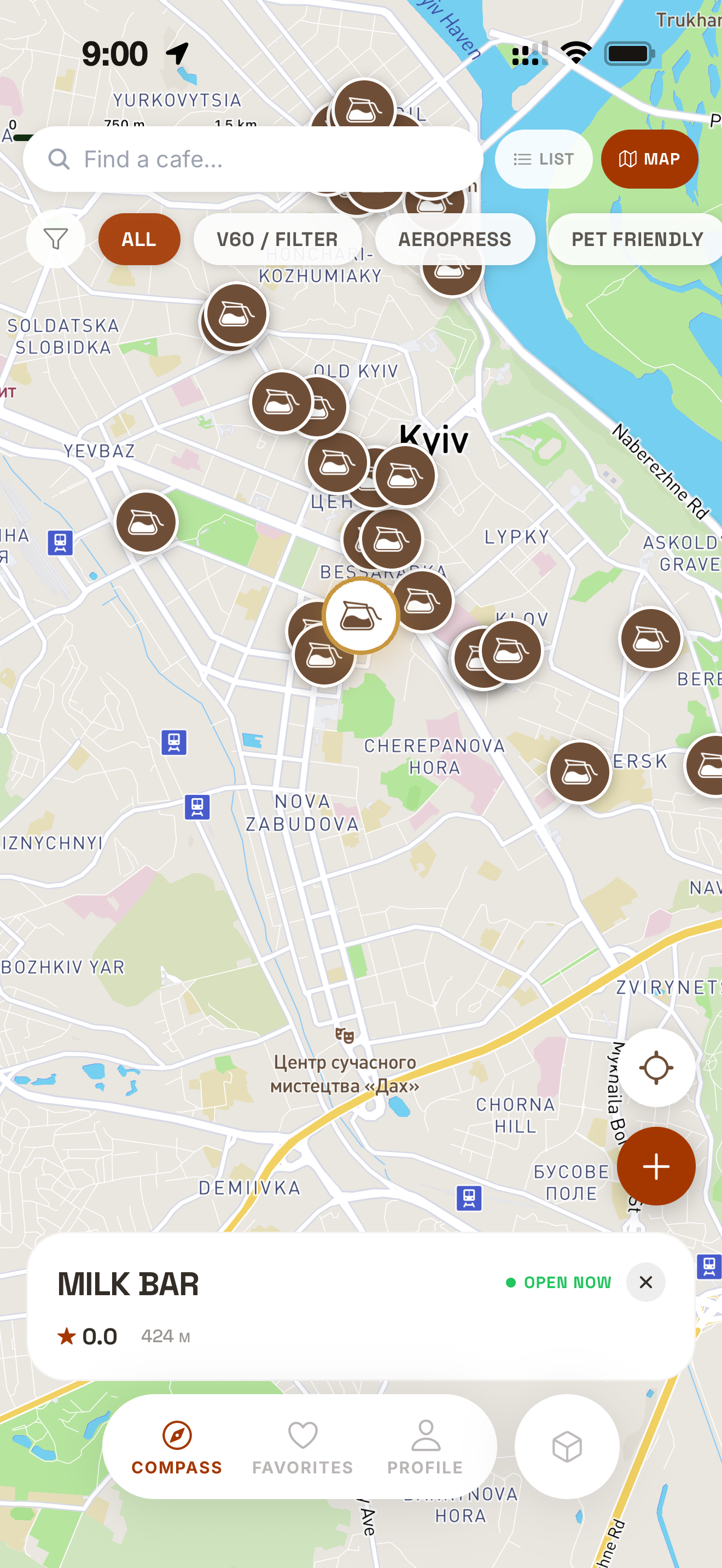 Скріншот застосунку Kovtok